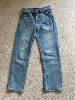 Women’s Prana Button-Fly Cropped Denim Jeans